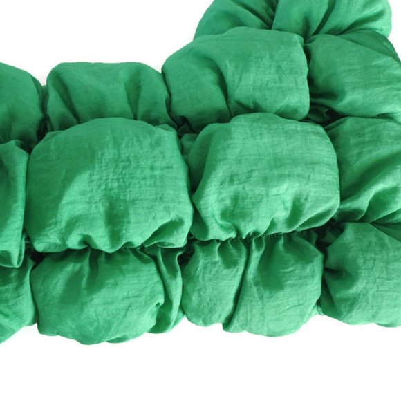 Green 3 D Padded Deer Christmas Stocking - Picture 7 of 8